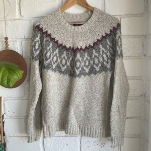 Abercrombie & Fitch Fair Isle Sweater